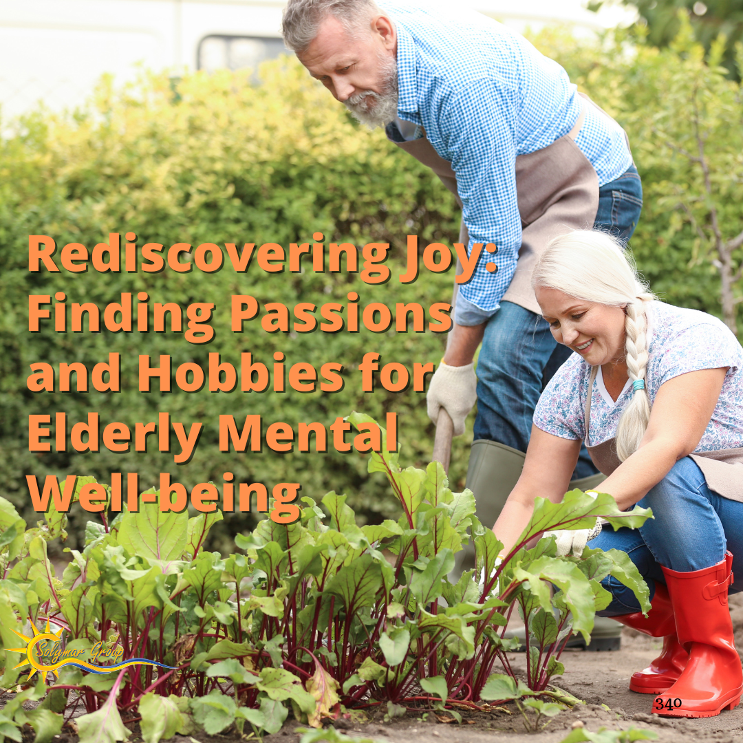 Rediscovering Joy: Finding Passions and Hobbies for Elderly Mental Well-being